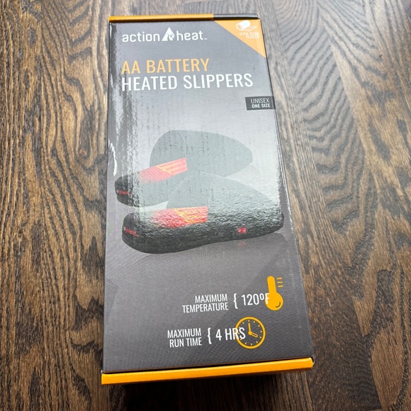 ActionHeat heated slippers - Picture 2 of 9